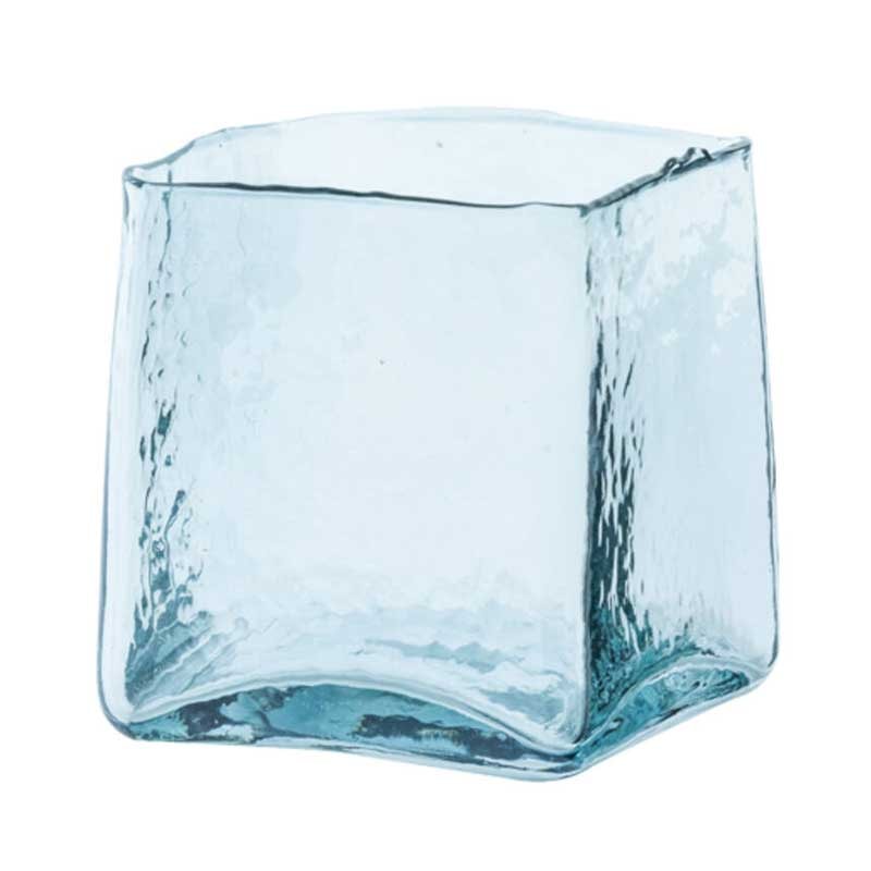 Tealight IDUNA glass light blue