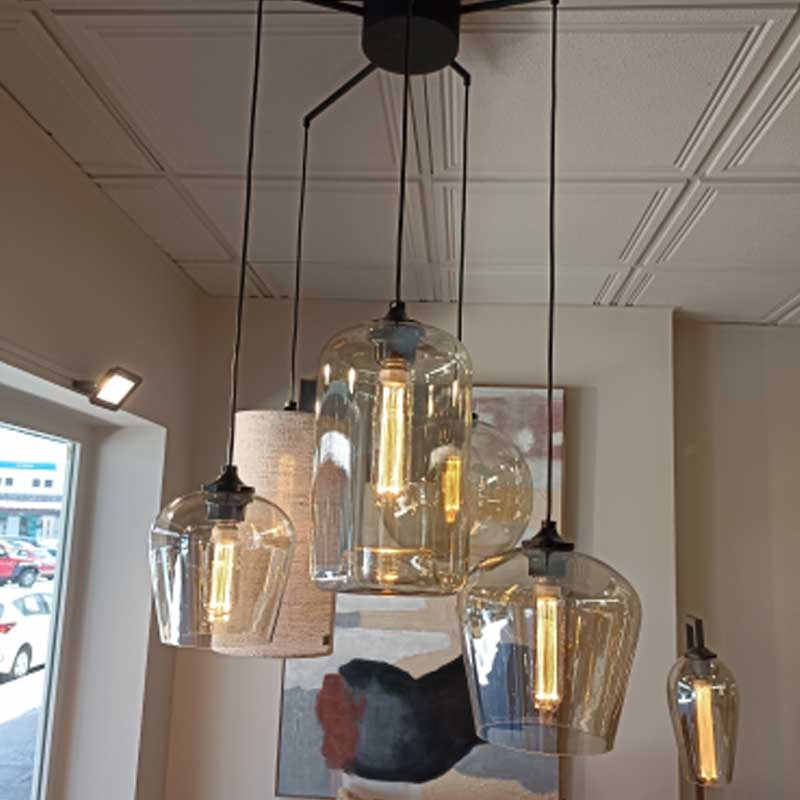 Ceiling Lamp 5 Balls Tentacle 5