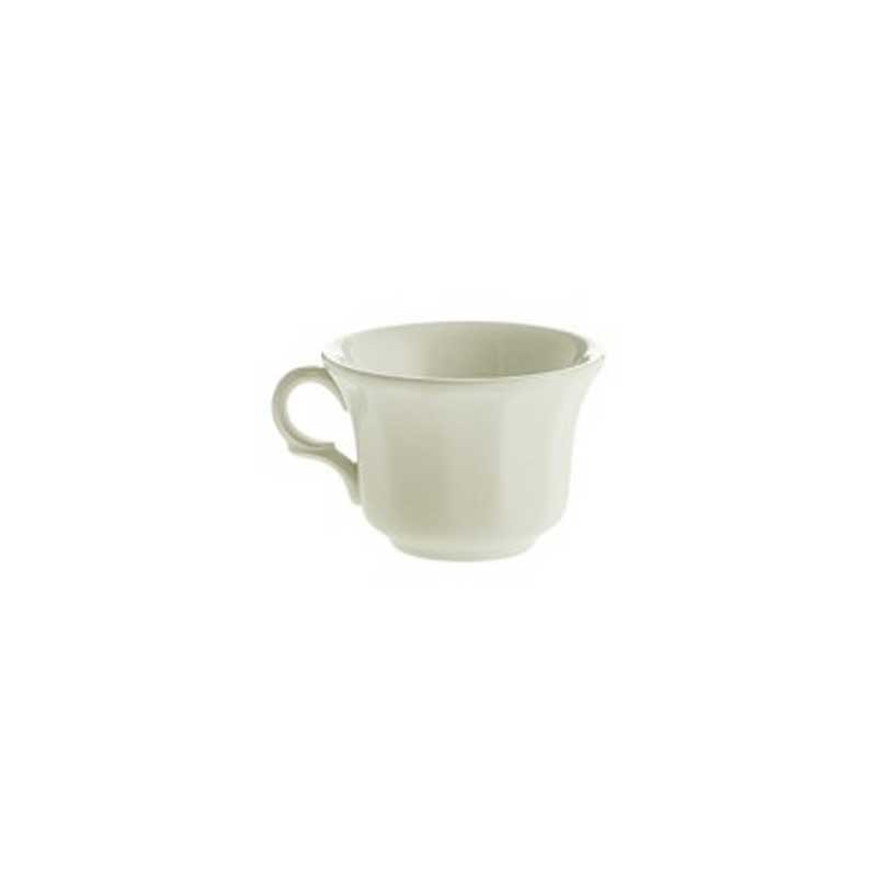 Taza de café colección Ochavada Blanca
