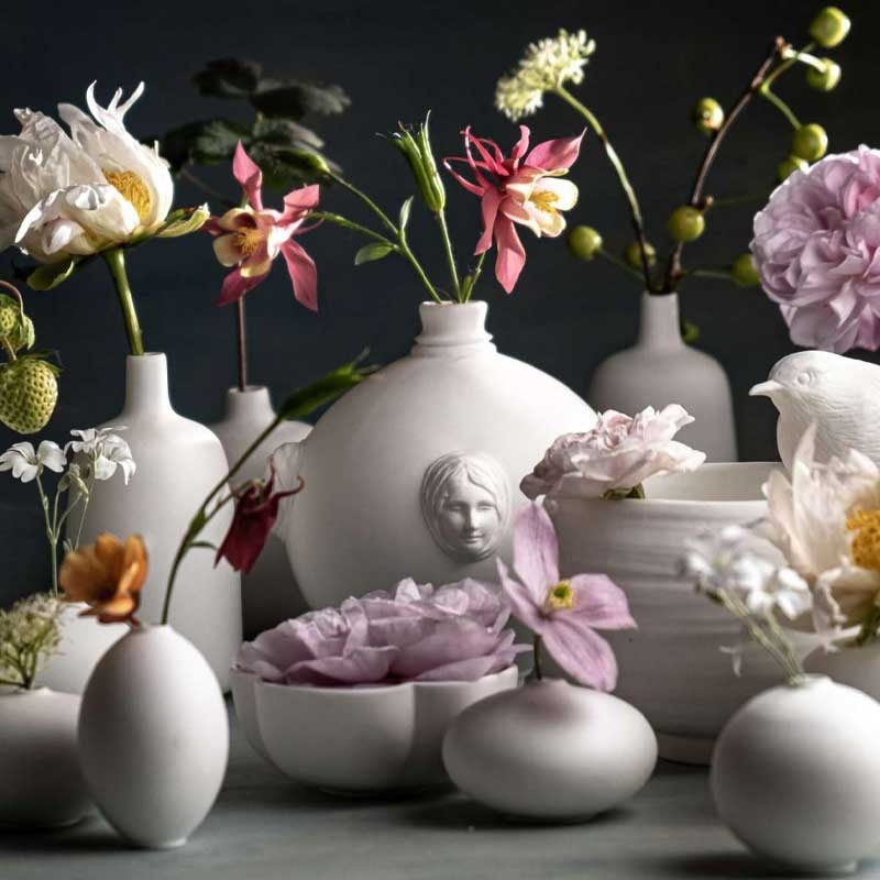 Vases Anna White (assorted)