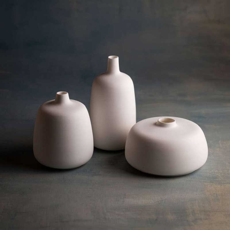 Vases Anna White (assorted)