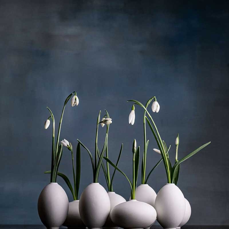 Vases Chisanna Bags White (assorted)
