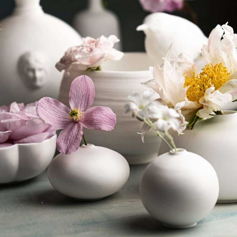Vases Chisanna Bags White (assorted)