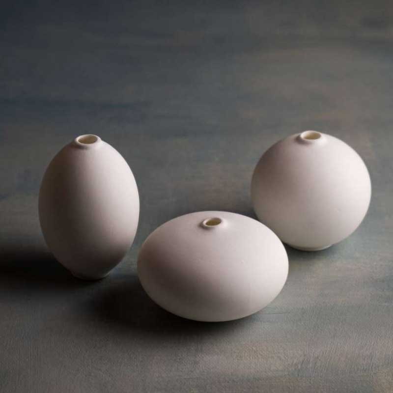 Vases Chisanna Bags White (assorted)