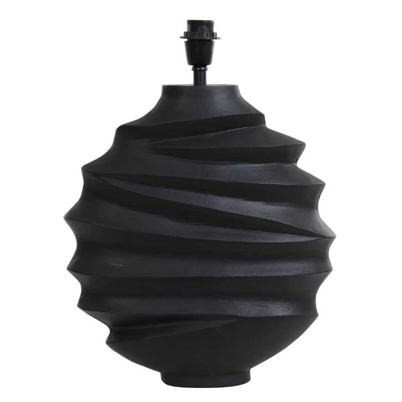 Lamp base SHARON matt black