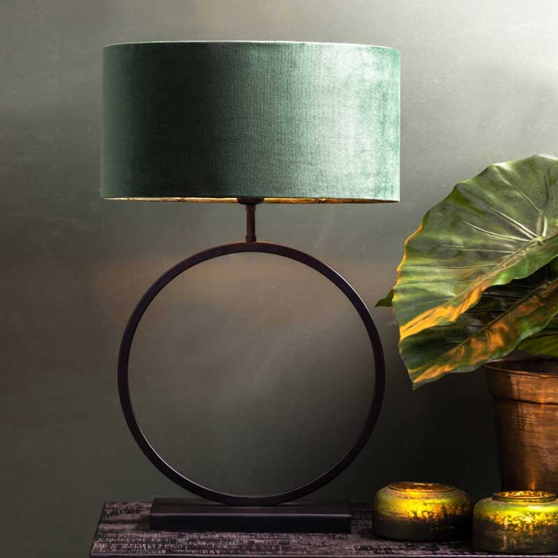 Lamp base LIVA matt black