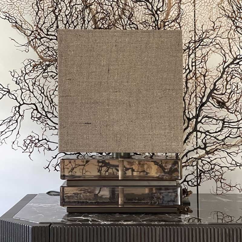 Lamp Bricks M Brown