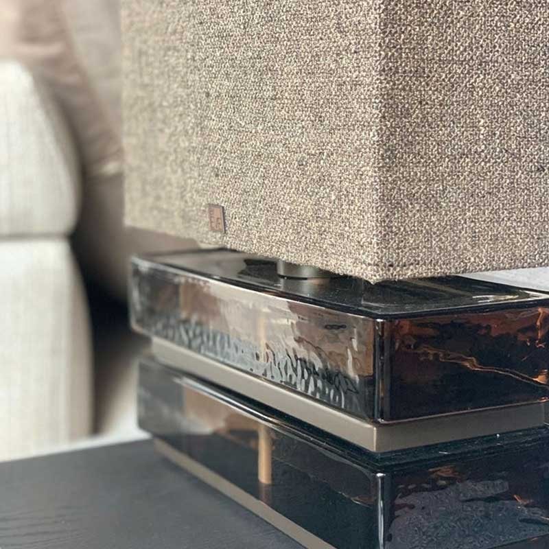 Lamp Bricks M Brown