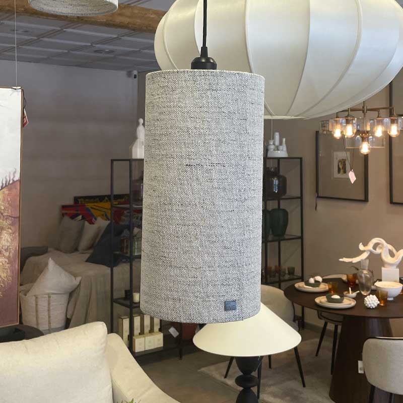 Lampshade Tube 40 Beige
