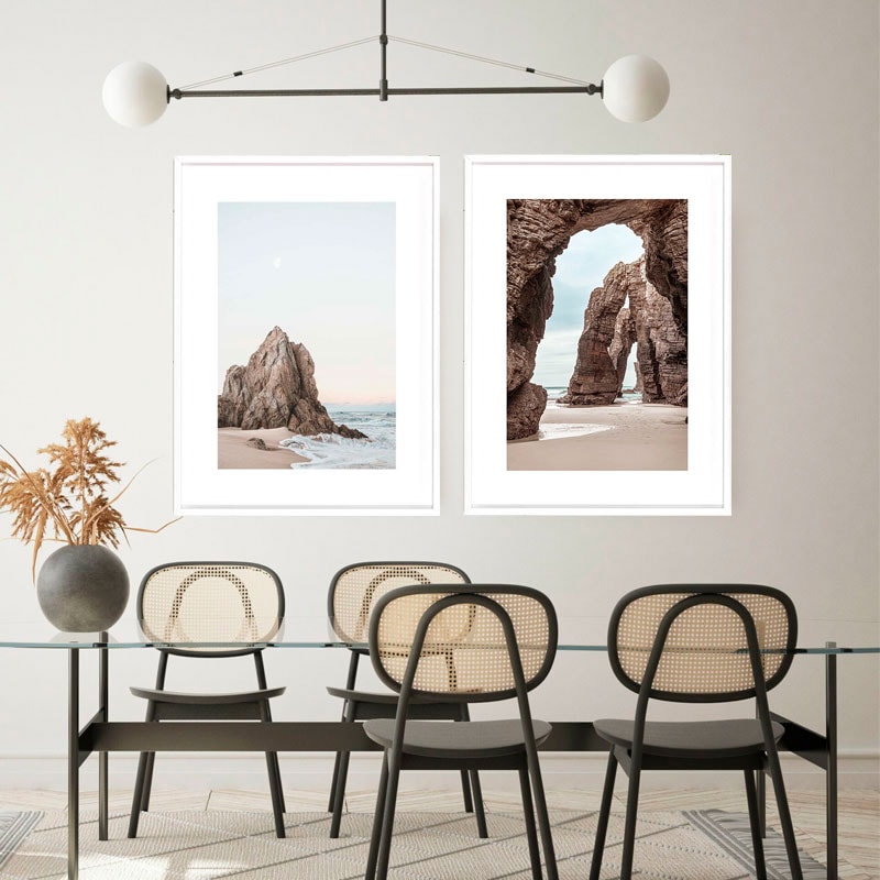 Photoprint Cliffs at Sunset