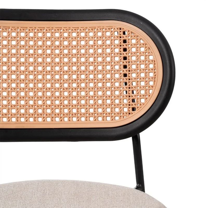 Chair beige metal - Weave room