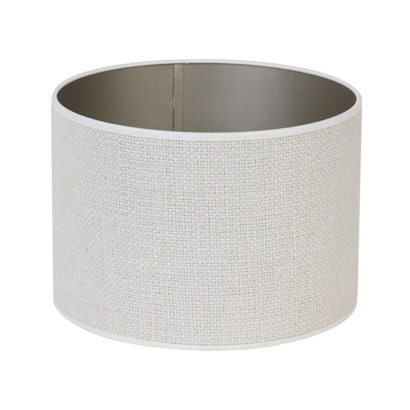 SAVERNA Cylinder Lampshade – Egg White, Ø30x21 cm