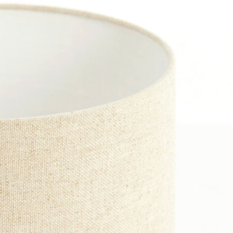 LIVIGNO Cylinder Lampshade – Natural Textile, Ø30x21 cm