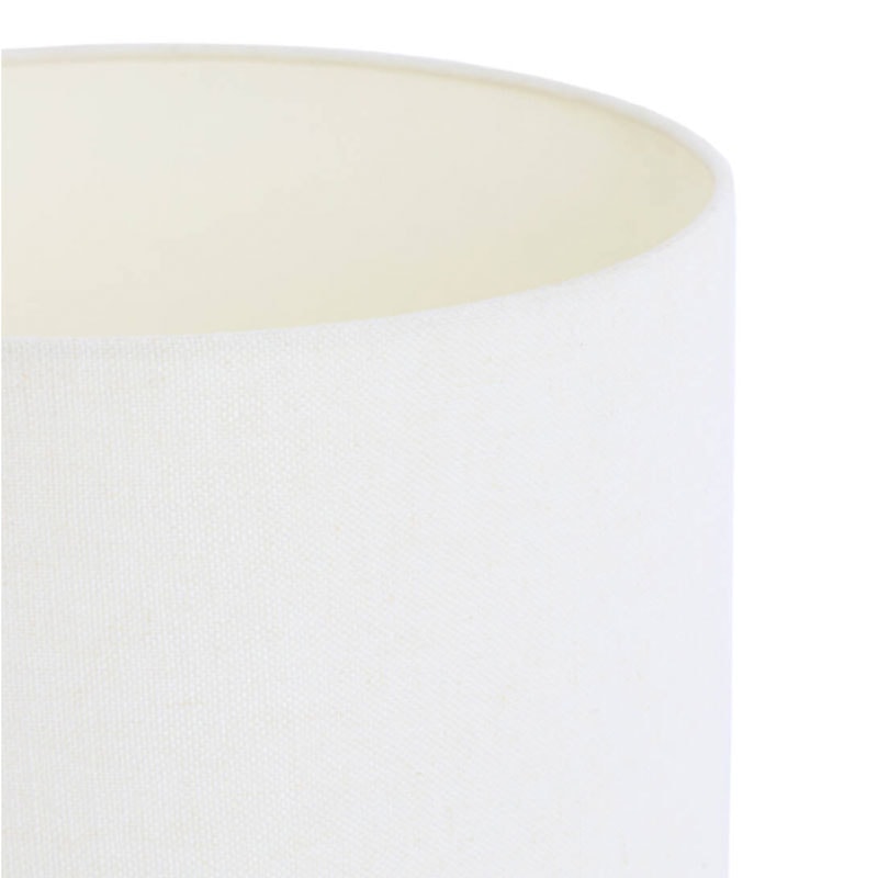 LIVIGNO Cylinder Lampshade – Egg White, Ø40x30 cm