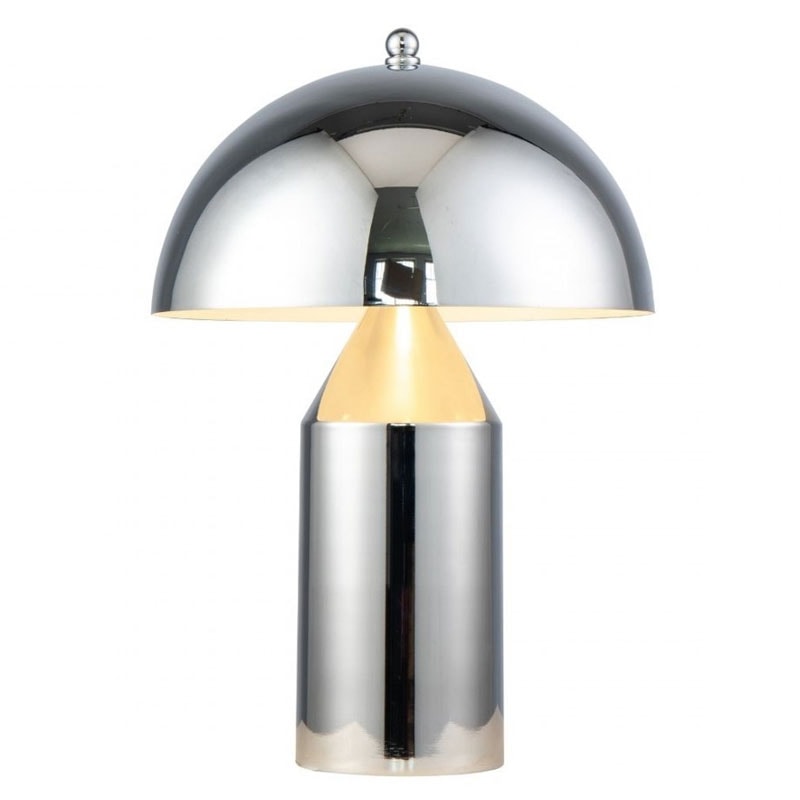Chrome Metal Table Lamp – 38x50 cm