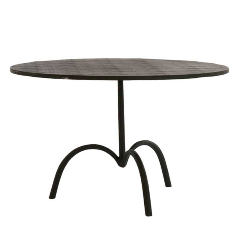 SAMOA Coffee Table – Matt Black (Ø64×39 cm)