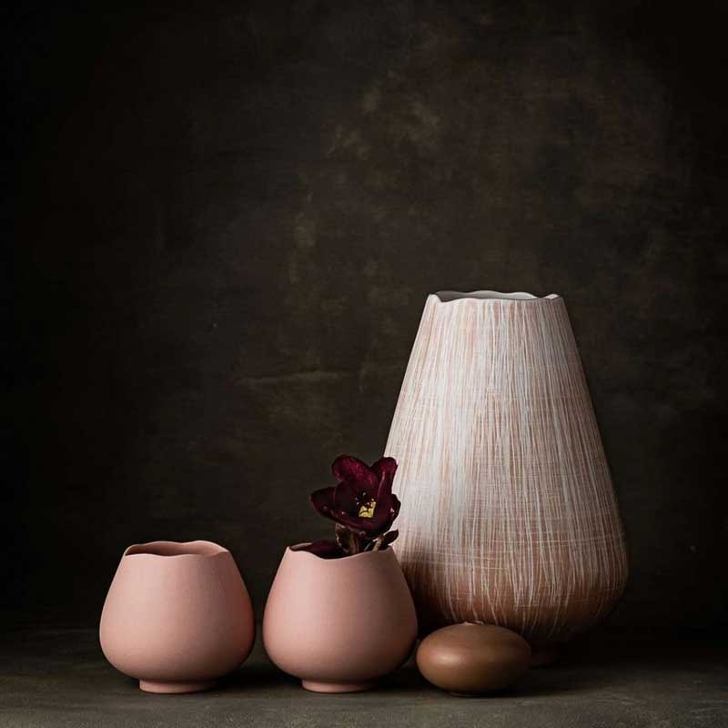 COCOON S Vase – Salmon