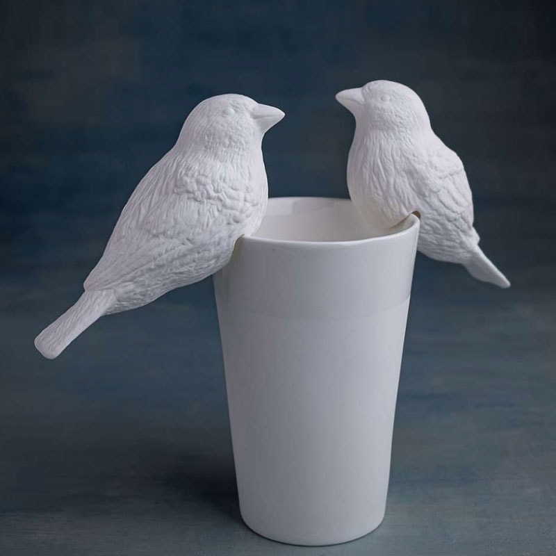 SPATZ Bird – Decorative Object – White