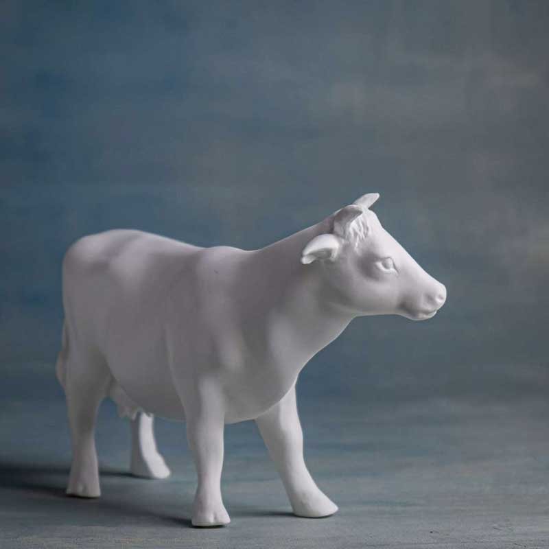 GRETE Cow Figurine – Bone China