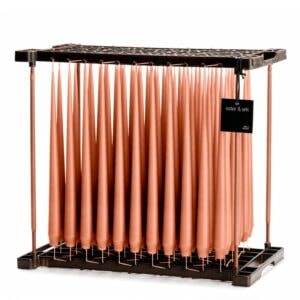 Taper Candle No.72 Terra Cotta (1 pc)