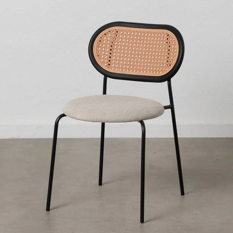 Chair beige metal - Weave room