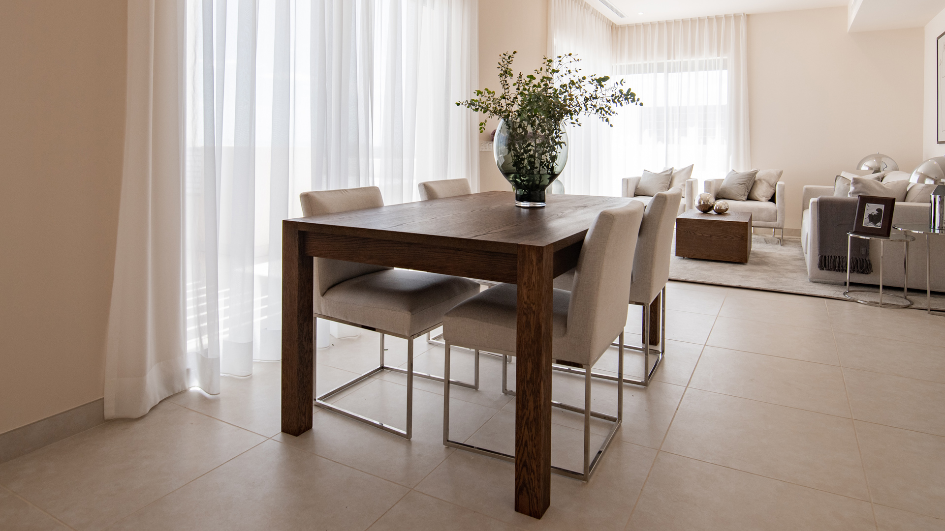The modern living area